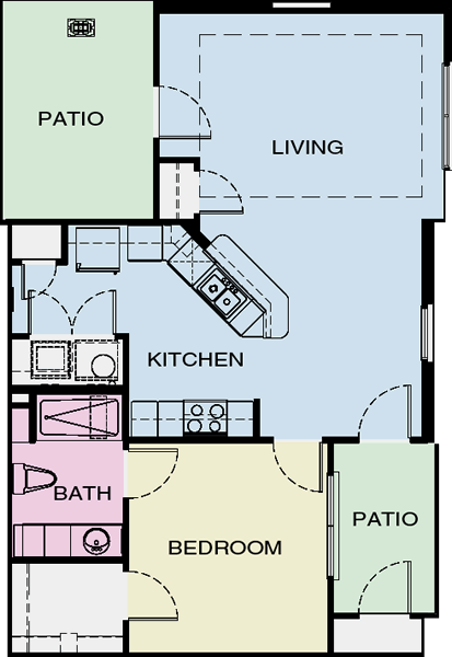 A1 - One Bedroom / One Bath*